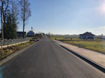 Przebudowa drogi gminnej Kłobukowice-Kuchary