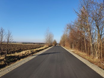 Przebudowa drogi gminnej Kłobukowice-Kuchary