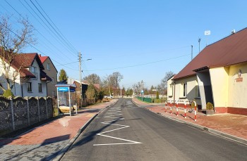 Przebudowa drogi gminnej Kłobukowice-Kuchary