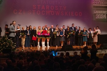 Statuetki Starosty Częstochowskiego - gala, 22.02.2025