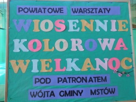 WIOSENNIE KOLOROWA WIELKANOC